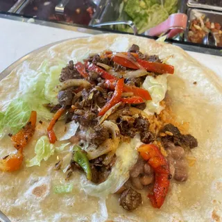 Fajitas Burrito