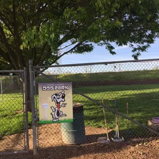 Great fenced dog park