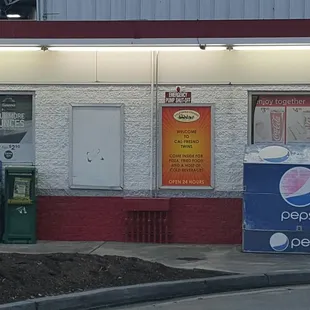 a pepsi gas station