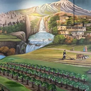 kurdish mural