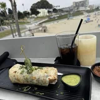 CHILE RELLENO BURRITO W/STEAK