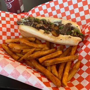 Philly Cheesesteak &amp; Fries