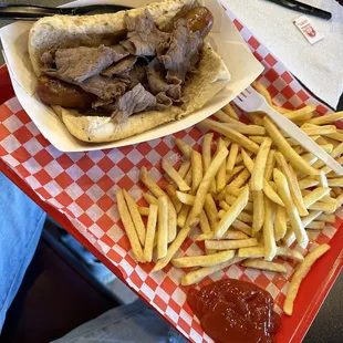 Italian Beef and Sausage Meal