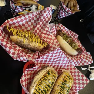 Best Italian sausage I&apos;ve ever had! Pickle fries are great too