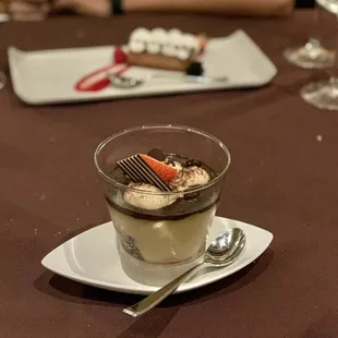 Tiramisu dessert cup