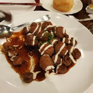 Meatball appetizer:(
