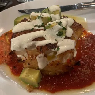 Chilean Sea Bass with avocado