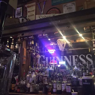 Irish Bar,&apos;lots o&apos; whiskey!