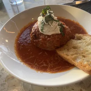 Giant Sicilian Meatball