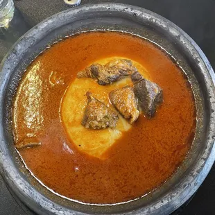 Fufu with Pepper Soup