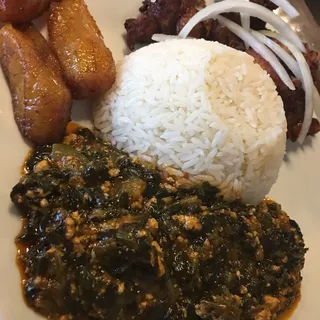 Fried Yam with tsofi