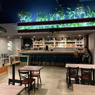 Bar and main area