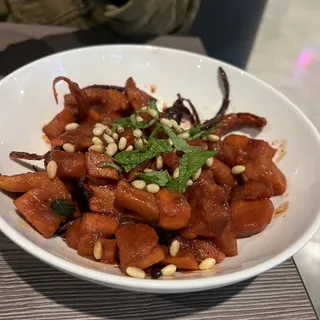 Caramelized Carrots & Butternut Squash Salad