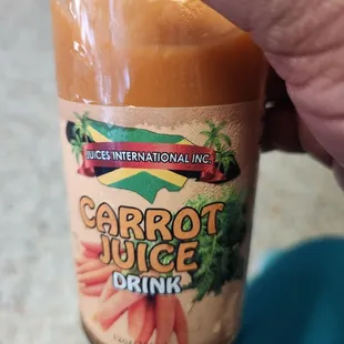 Home made carrot juice. Love it.