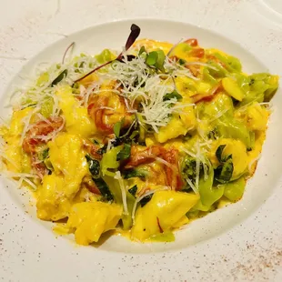 FETTUCCINE VERDI AL GRANCHIO