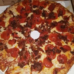 Pepperoni and Bacon