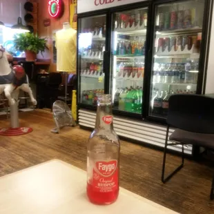 Faygo sold here, many "collectables" to look at while you wait. It's an old house. Pee BEFORE you come.