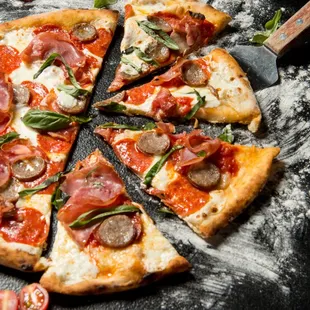 Italian meat lovers pizza!