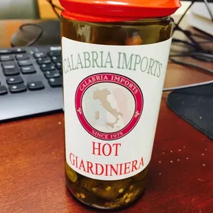 Calabria Hot Giardiniera