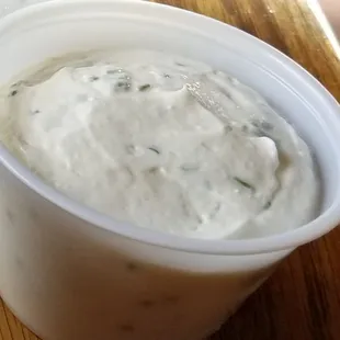 Homemade Garlic Cream Cheese Dip
