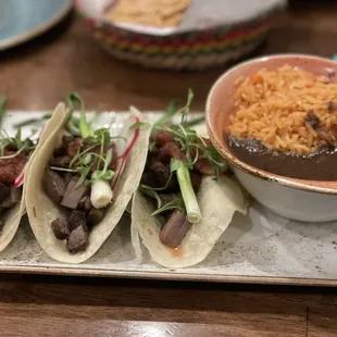 My favorite tacos...Beef tongue. Fire