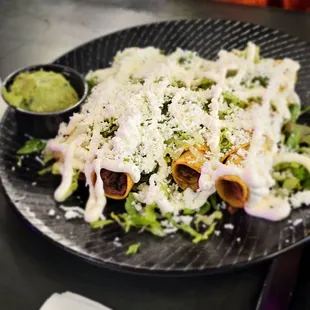 Chicken flautas