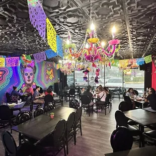 This is the whole place and seating