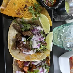 Tacos al Pastor Birria Taco Steak Taco