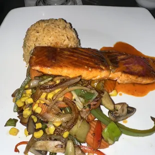 Chipotle Lime Glaze Salmon