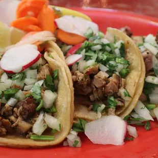 3 tacos for 10 bucks!