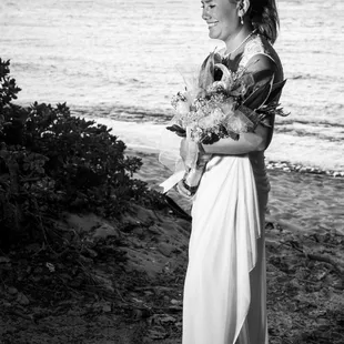 A beautiful bride on the North Shore.