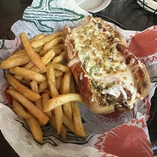 Clodhopper Meatball Sandwich
