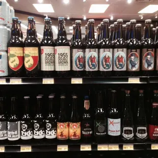 vast, high-quality beer selection