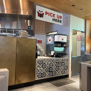 stainless steel counter and stainless steel refrigerator