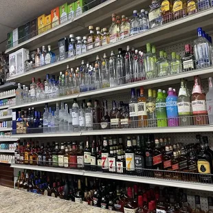 Liquor selection