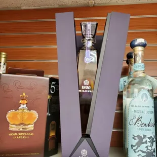 1800 Millennium, Gran Corralejo La Bendicion Mezcal premium tequila and mezcal