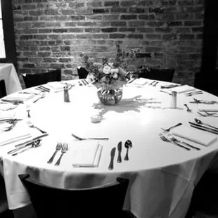 Set for dinner - Photo by Kelly Summerford