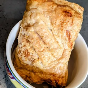 Chicken puff (another angle)