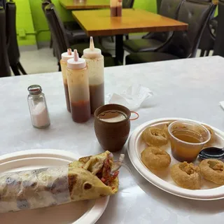 Calcutta Chicken Egg Roll