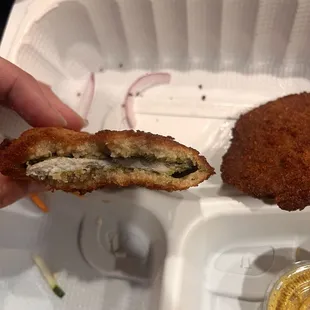 2:1 breaded to fish. Disapp