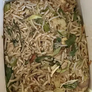 Chicken fried rice