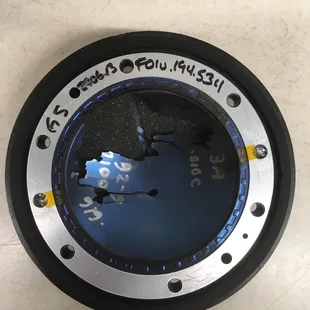 shredded tweeter diaphragm