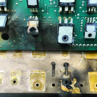 This was still working, but it did need a little repair!