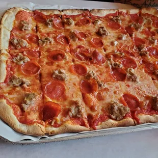 pizza, food