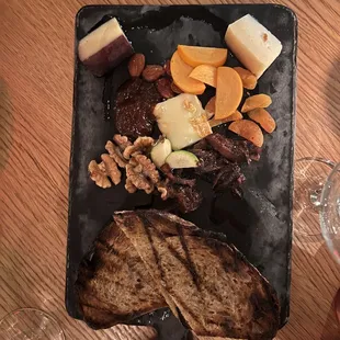 Fruit and cheese platter