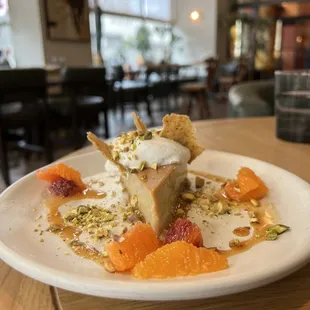 Pistachio Flan