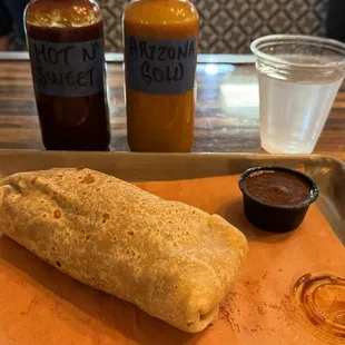 Brisket burrito