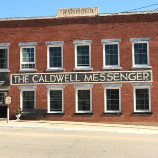 Caldwell Messenger Suites building on 14 East Central Ave., Caldwell, KS.