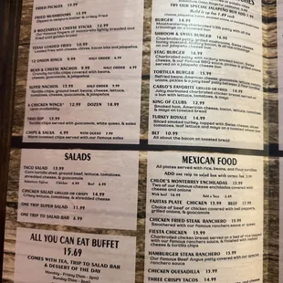 Menu 2024