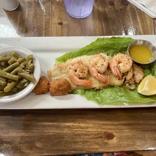 Grilled catfish platter